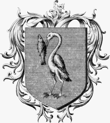 Coat of arms of family Fontenau