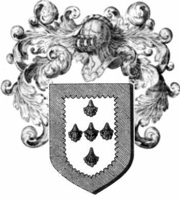 Coat of arms of family Gilet