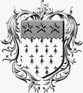 Coat of arms of family De La Chesnais