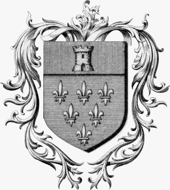 Coat of arms of family Du Tramain