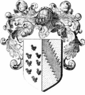 Escudo de la familia De Laistre