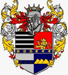 Coat of arms of family Van Axel Castelli