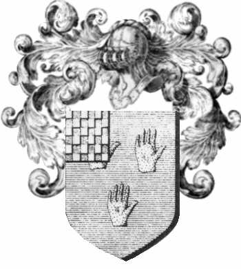 Coat of arms of family Poterat