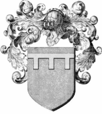 Coat of arms of family Du Rozou