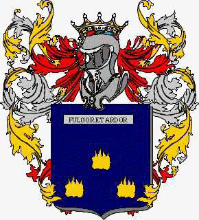 Coat of arms of family Rosana