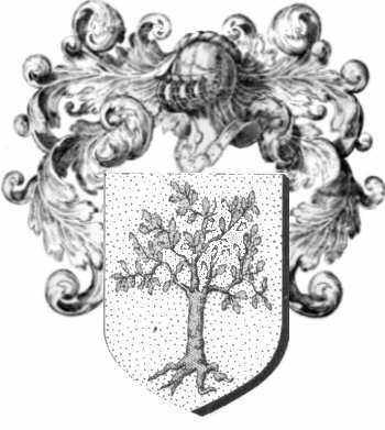Coat of arms of family De Genouillac