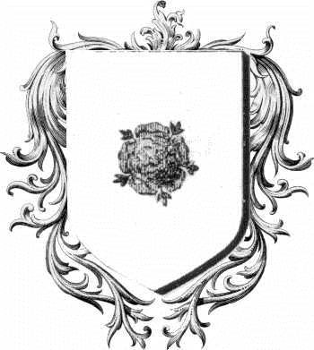 Coat of arms of family De Bruc