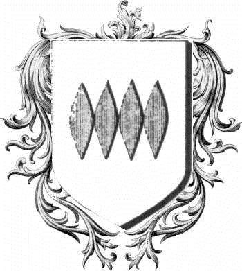 Coat of arms of family Dubuet
