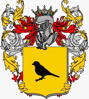 Coat of arms of family Cernia