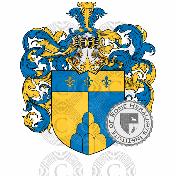 Monticelli family heraldry genealogy Coat of arms Monticelli