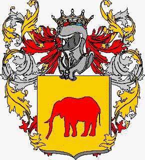 Coat of arms of family Erbesi