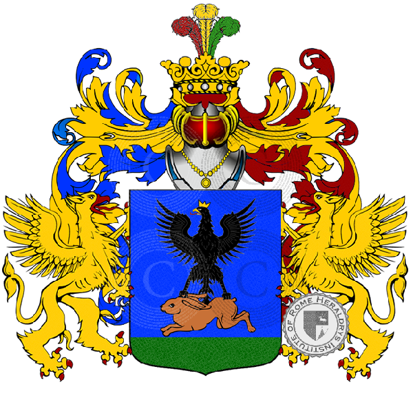 Coat of arms of family Lepriero