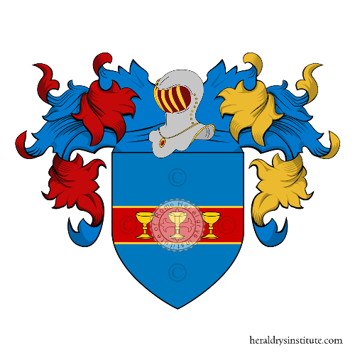 Coat of arms of family Bacille