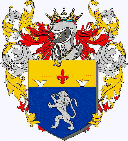 Coat of arms of family Cajazza