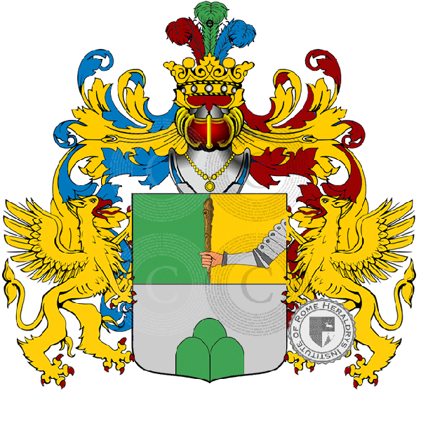 Coat of arms of family Caneva Hortes De Comais