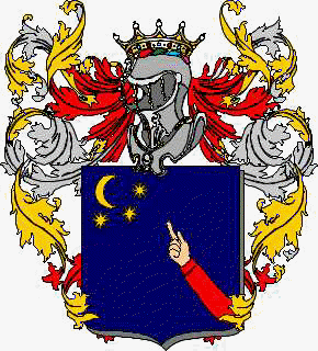 Coat of arms of family Piozza
