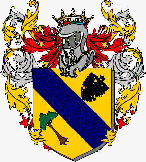Coat of arms of family Lotteringi Del Riccio
