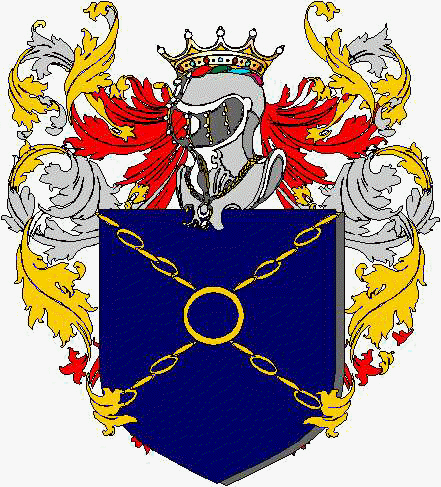 Coat of arms of family Caravaggio Melzi