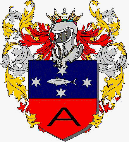 Coat of arms of family Squarzino