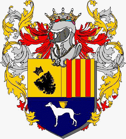 Coat of arms of family Agliada