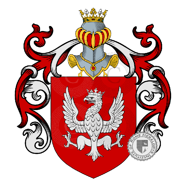 Coat of arms of family Ronofrio
