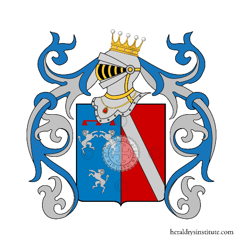 Coat of arms of family Caroelli