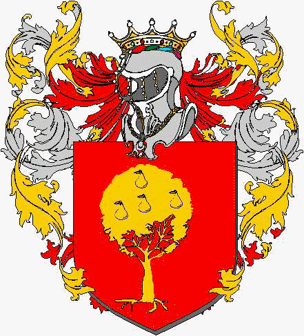 Coat of arms of family Meli Lupi