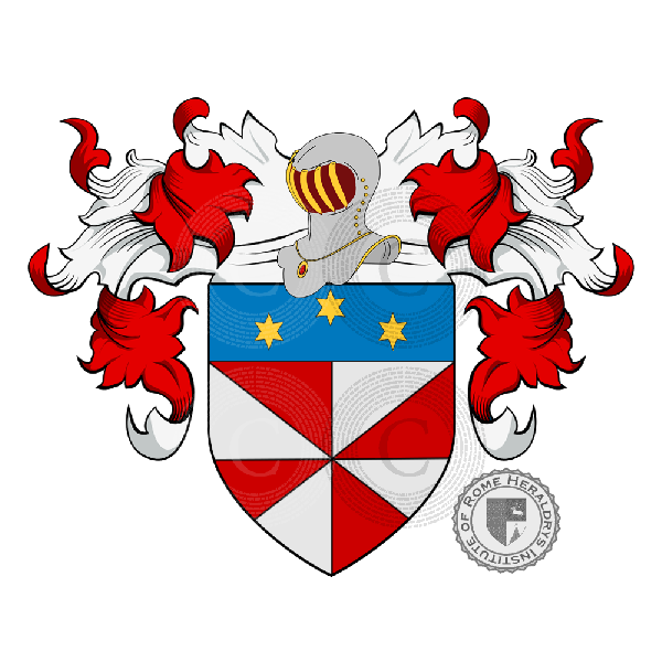 Coat of arms of family Tempone