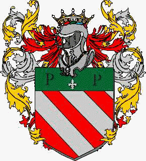 Coat of arms of family Altoborgo