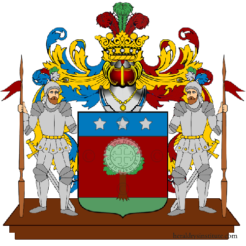 Wappen der Familie Hardouin Monroy