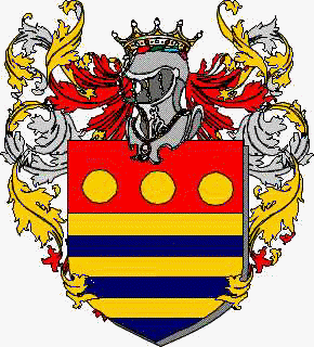 Coat of arms of family Mercegaglia