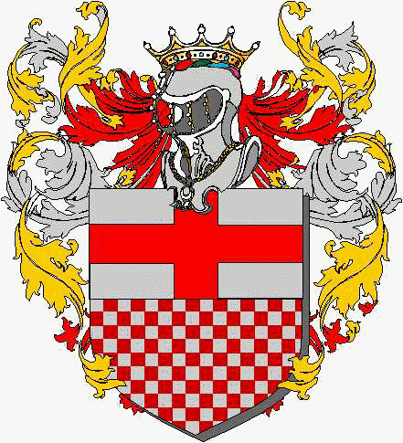 Coat of arms of family Barbiano Di Belgioso D'Este