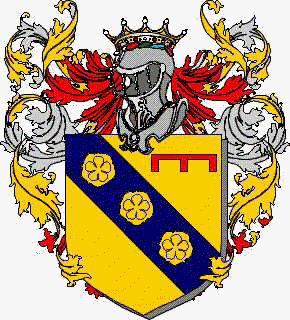 Coat of arms of family Mezzofranco