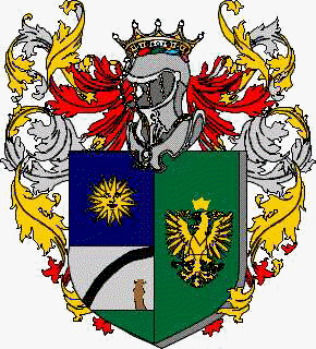 Coat of arms of family De Ponte
