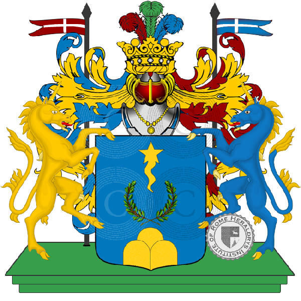 Coat of arms of family Laurenza