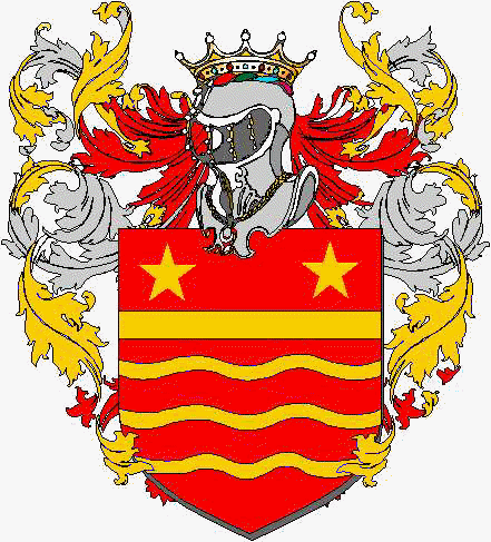 Coat of arms of family Delmari