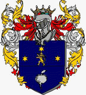 Coat of arms of family Tricino
