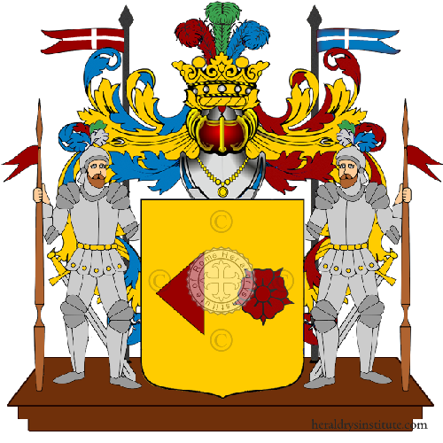 Coat of arms of family Reggini