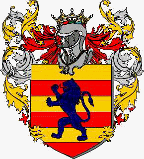 Coat of arms of family Bruchi