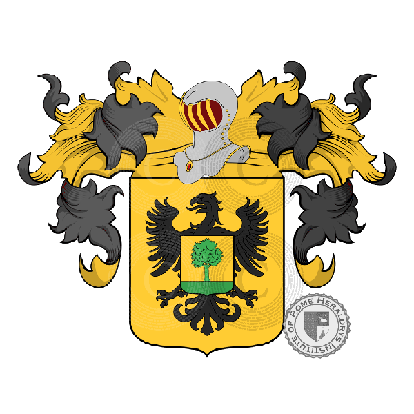 Coat of arms of family Ronchiverdi