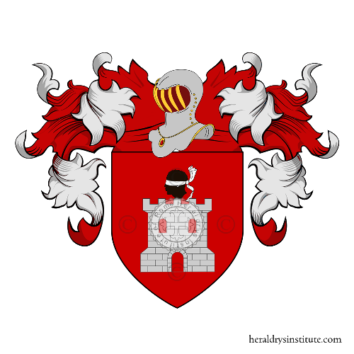 Coat of arms of family Deschino