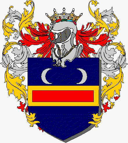 Coat of arms of family Sabiana