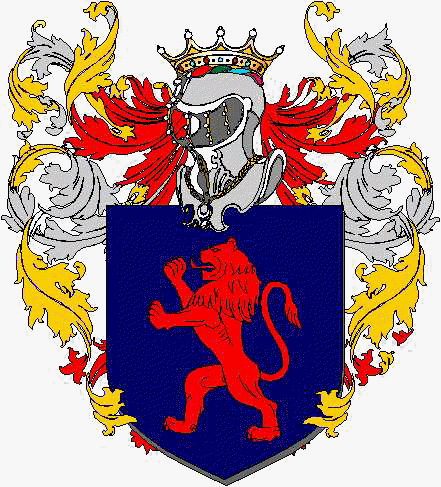 Coat of arms of family Sacchitella