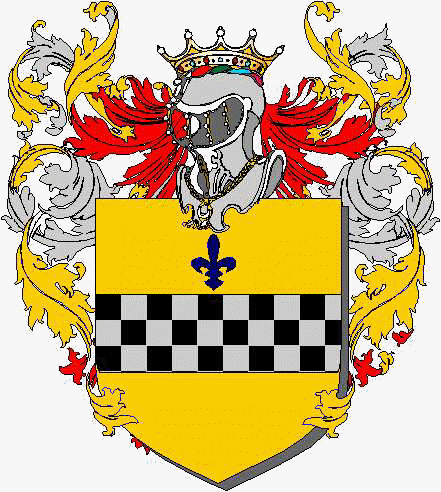 Coat of arms of family Sacchino