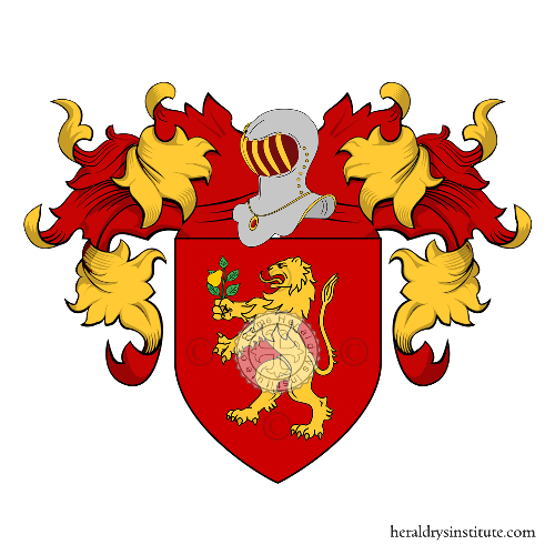 Coat of arms of family Peranio