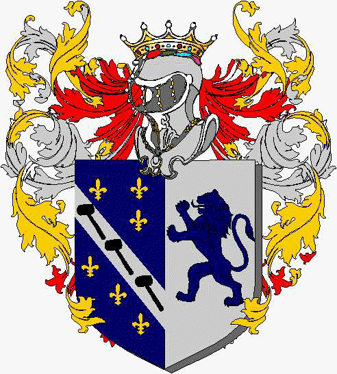 Coat of arms of family Riccatti