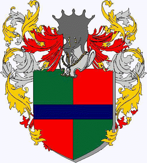 Coat of arms of family Saratini