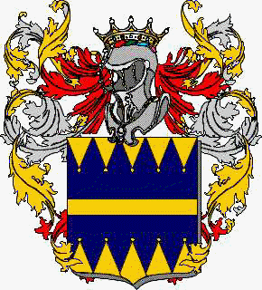 Coat of arms of family Sbaraglini Donati