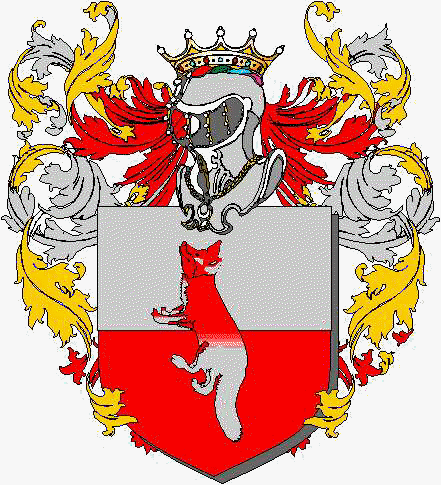 Coat of arms of family Vallonica