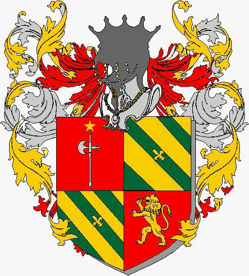 Coat of arms of family Zerbania